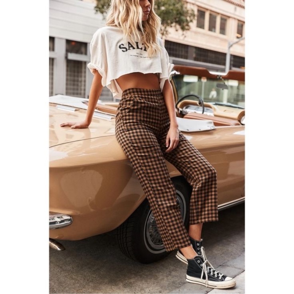 12th Tribe x Salty Blonde Bishop Plaid Pant